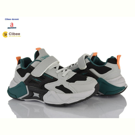 Кроссовки Clibee-Doremi G1836 grey-black