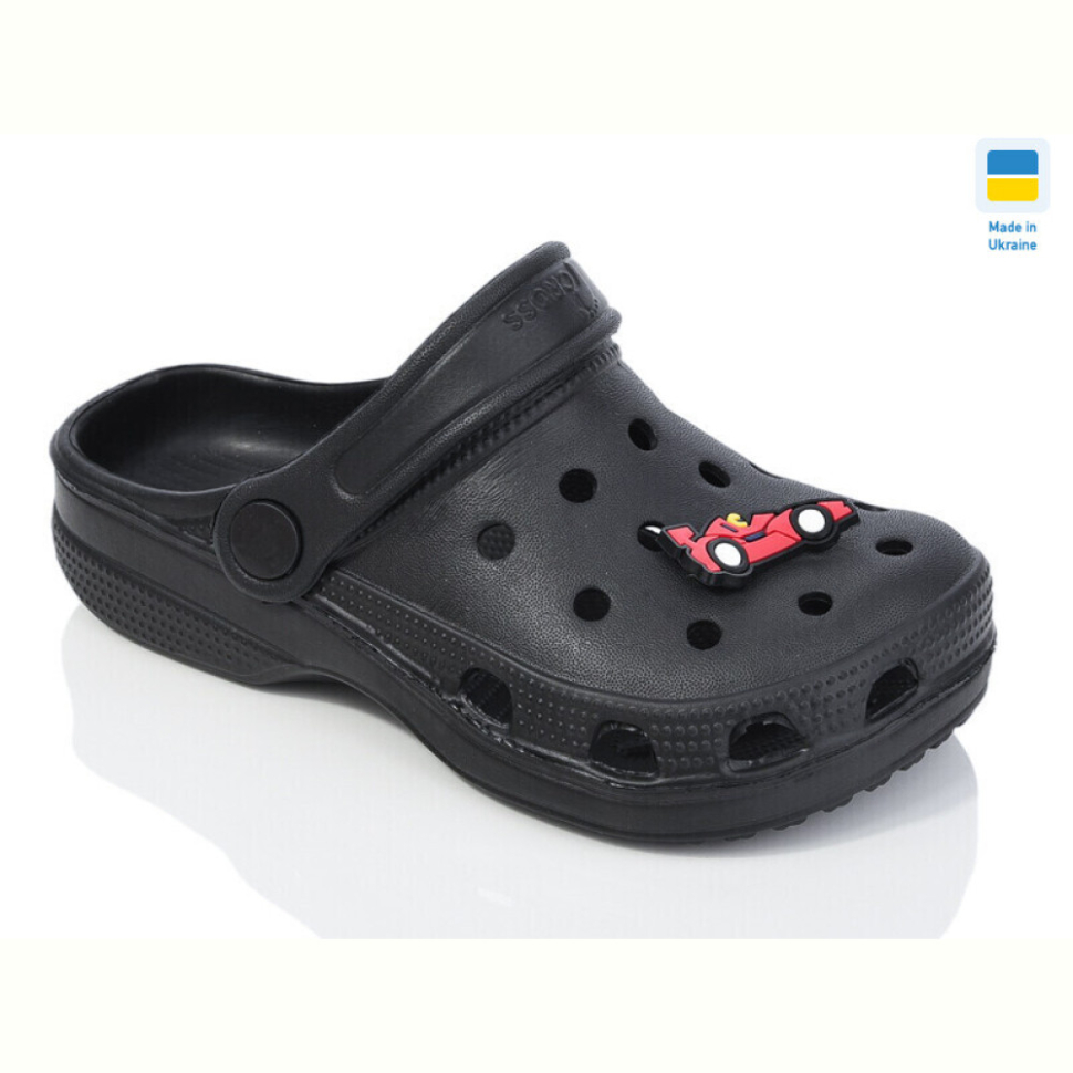 Кроксы Lot Shoes N017 чорний