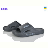 Шлепки Roks 508-018 сірий