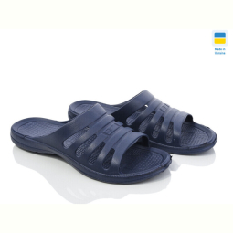 Шлепки Golden Lion Краб 105 синій