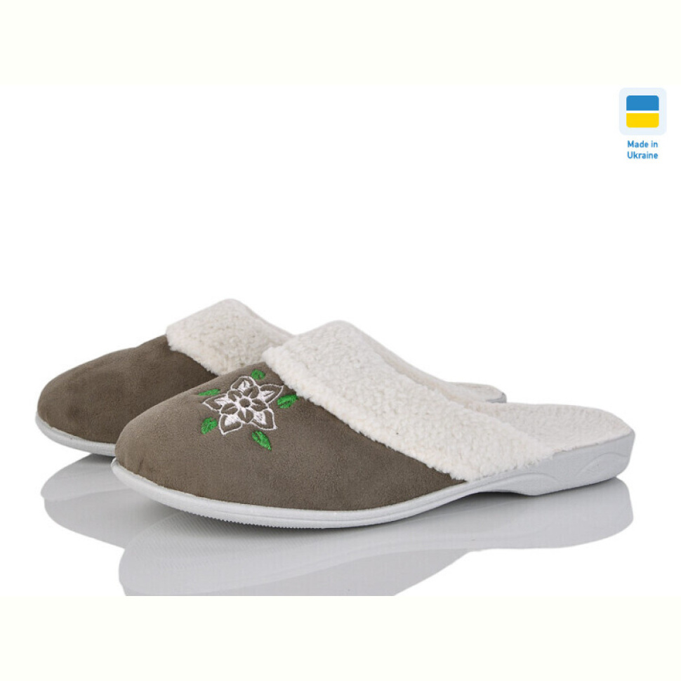 Тапки Vladimir Кредо 13DP116 вишивка олива