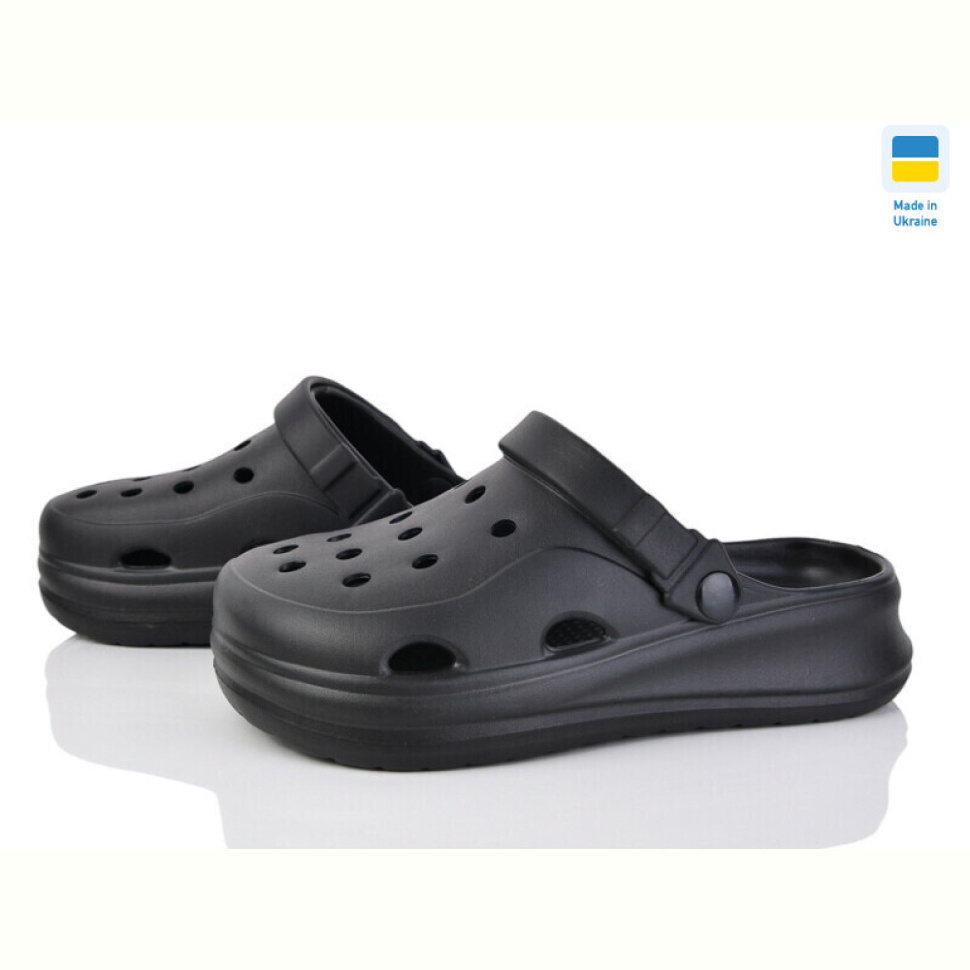 Кроксы Inblue F650 чорний