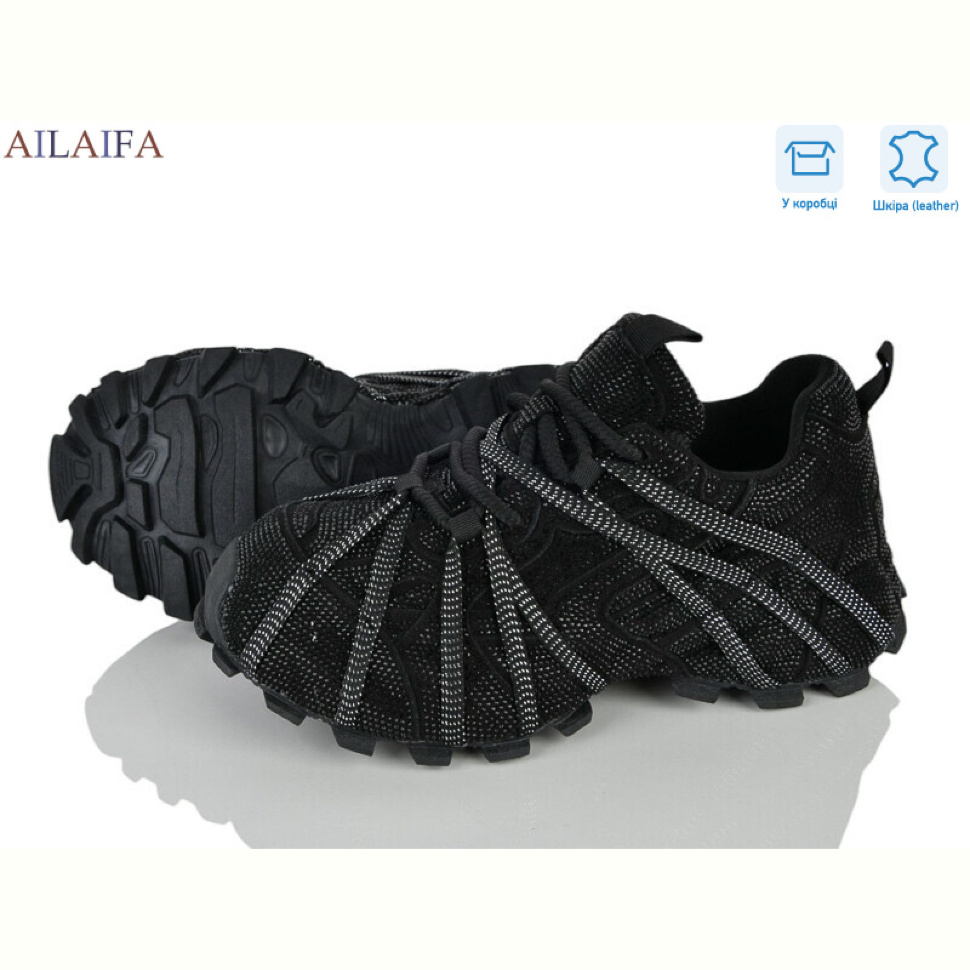 Кроссовки Ailaifa 8811 black