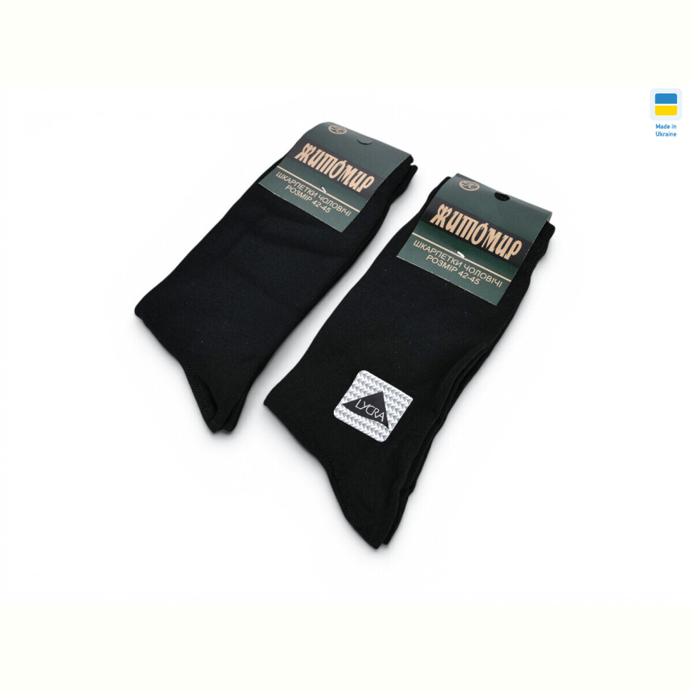 Носки ГС Шкарпетки 51 black
