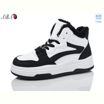 Ботинки Aba S2ABA196 black-white