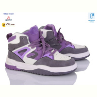 Кроссовки Clibee-Doremi T200-2 white-purple