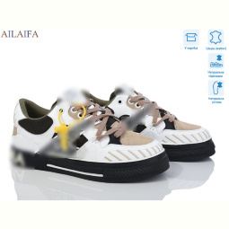 Кроссовки Ailaifa 7025 white-black