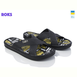 Шлепки Roks Progress 227  чорний