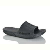 Шлепки DeMur 6127 графіт