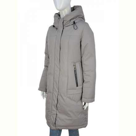 Пальто П2П Design 322-04 d.beige