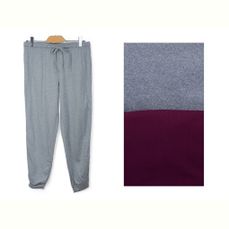 Спортивные брюки LOOK STOCK 0830-1211 bordo-grey mix