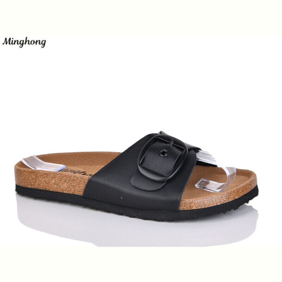 Шлепки Minghong 2501 black