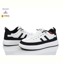 Кроссовки Clibee-Doremi V5023-8 white-black