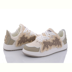 Кроссовки Violeta 186-26 white-khaki