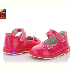 Туфли Clibee D10 pink LED
