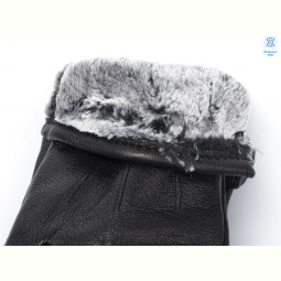 Перчатки RuBi 2171 black (хутро)