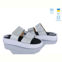 Шлепки A.Dama MV178 срібло