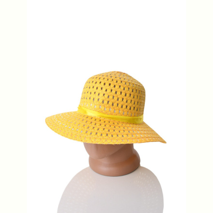 Шляпа Королева 27-07 yellow