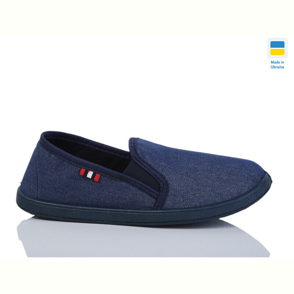 Слипоны Lot Shoes Джинс Ебіас синій