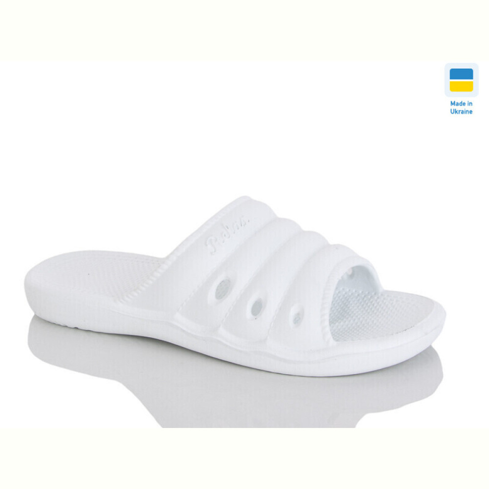 Шлепки DeMur DS66 білий
