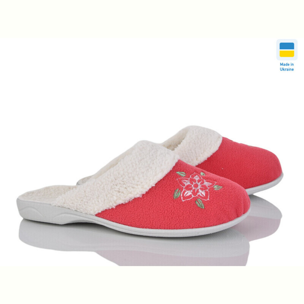 Тапки Vladimir Кредо 13DP116 вишивка червоний