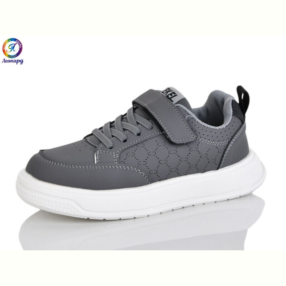 Кроссовки Леопард K04-1 grey