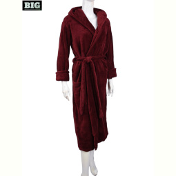 Халат BIG 3829-11 bordo