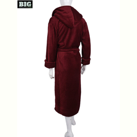 Халат BIG 3829-11 bordo