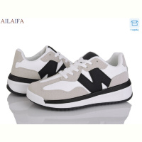 Кроссовки Ailaifa NR011 white-black