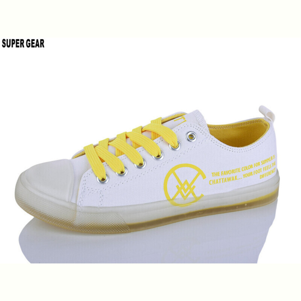 Кеды Super Gear 001SBL yellow