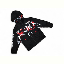 Куртка Kids-modnik 88010 чорна з червоним