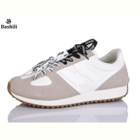 Кроссовки Башили H6521-112 beige-white