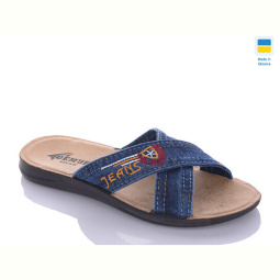 Шлепки DeMur MD2130 синій