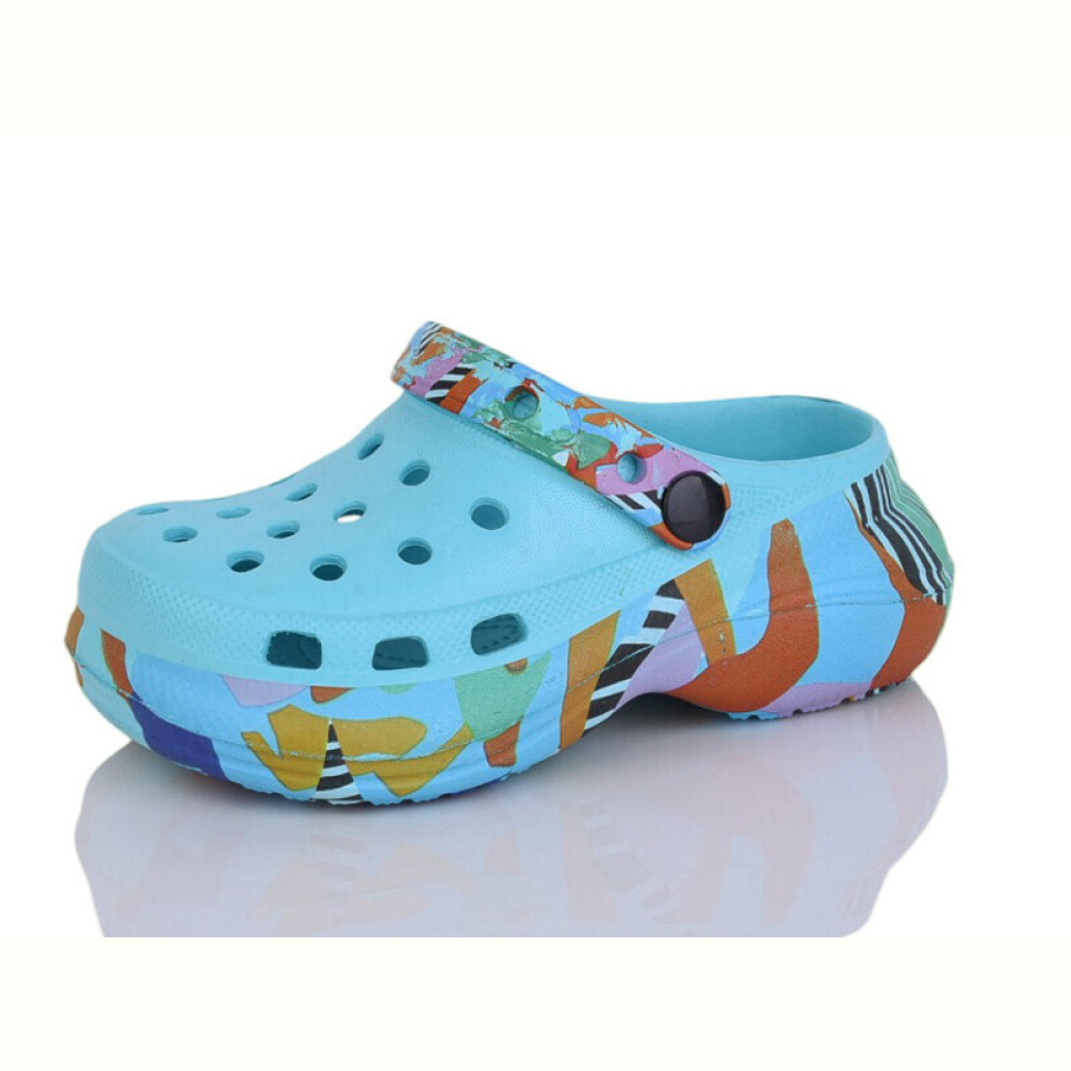 Кроксы Alimama-Girnaive 816 l.blue