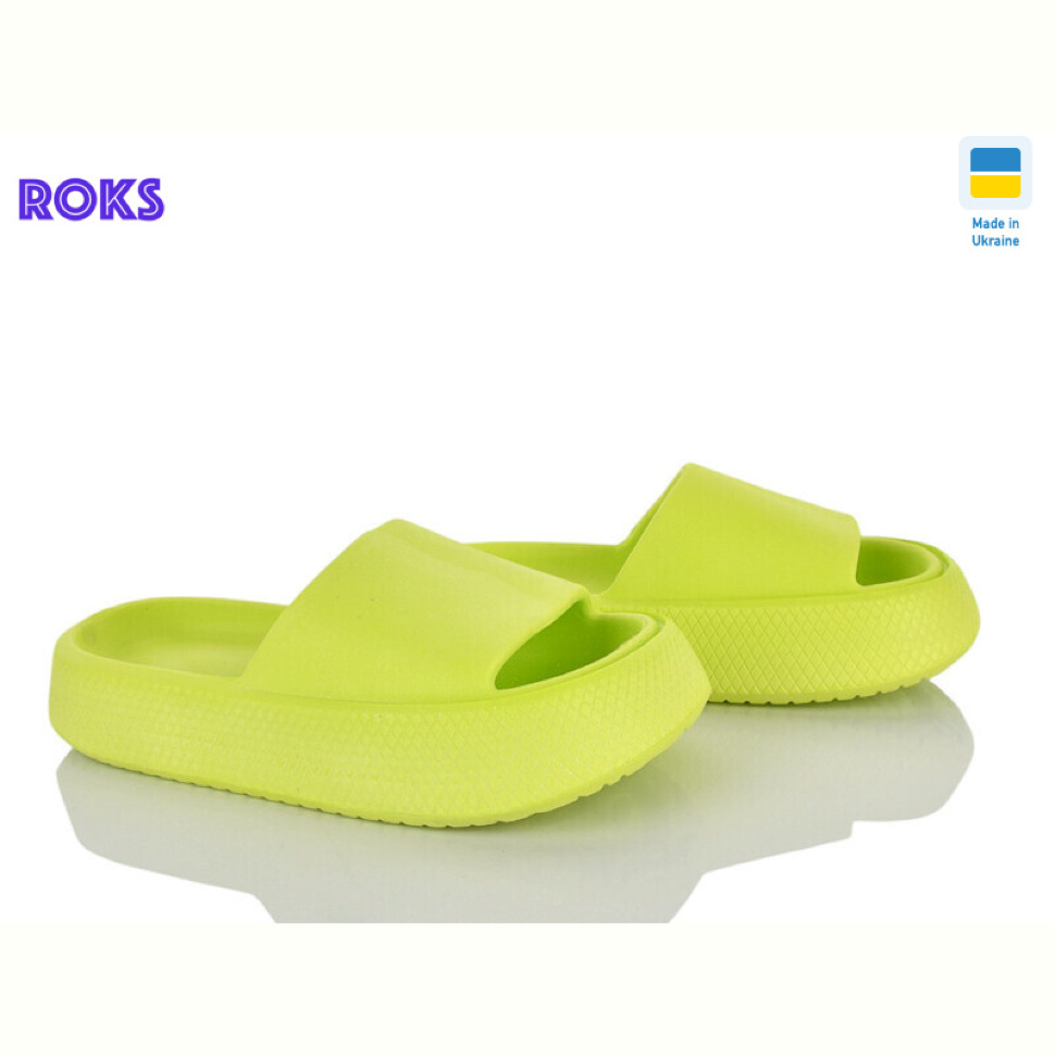 Шлепки Roks 139 салат