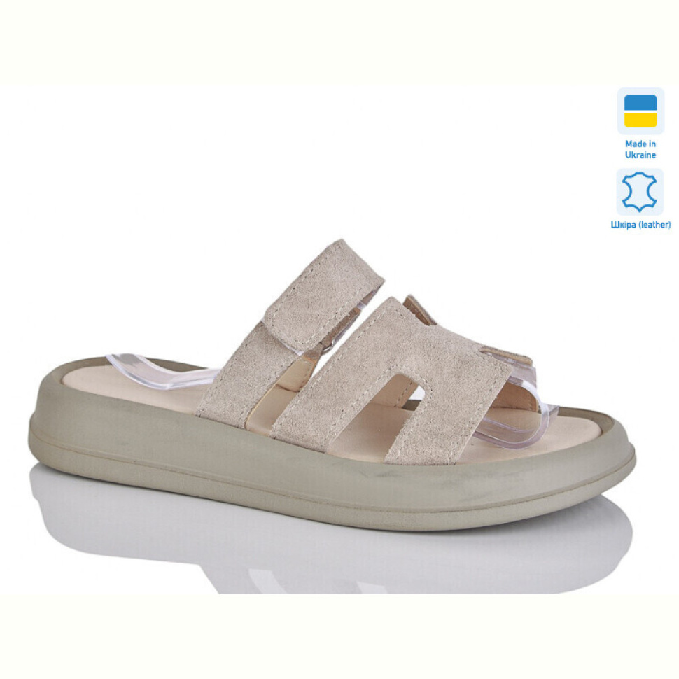 Шлепки Sali 5101-25 беж з.