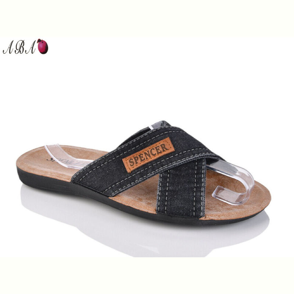 Шлепки Aba 301 чорний old
