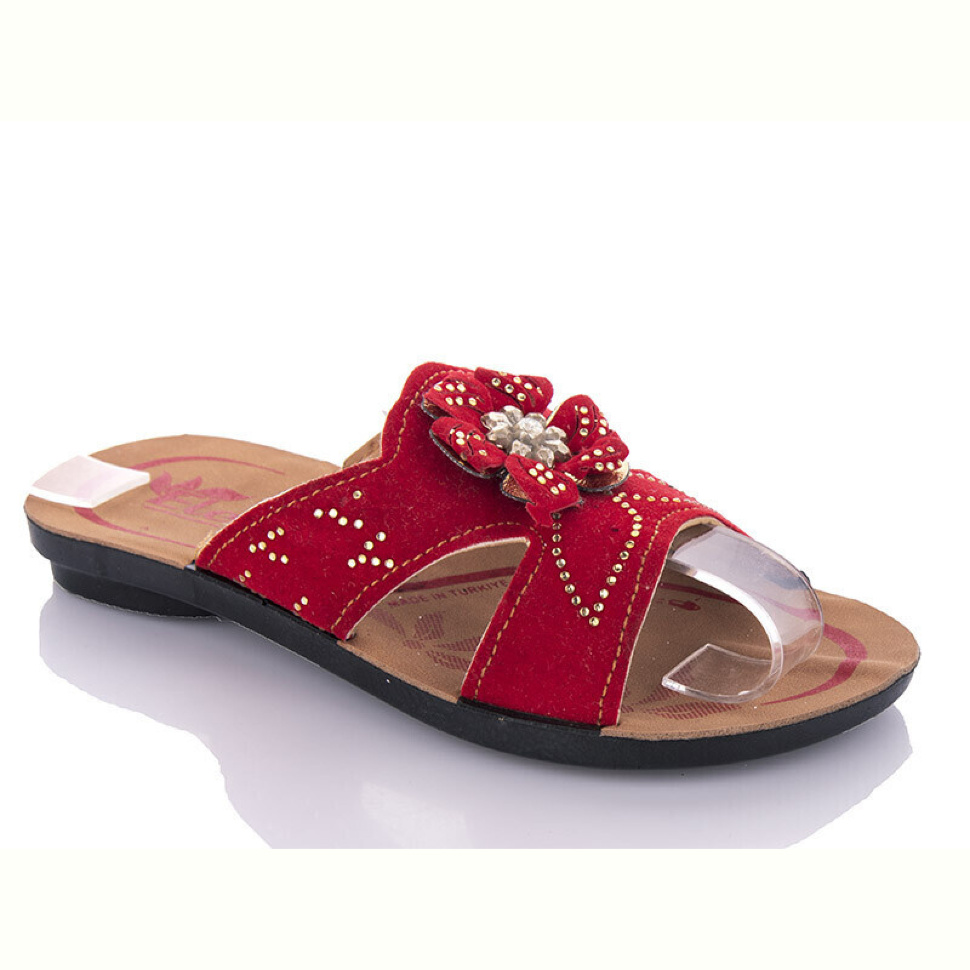 Шлепки DeMur K26-Elena 2 red (30-35)