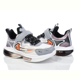 Кроссовки Цветик LC994 grey-orange