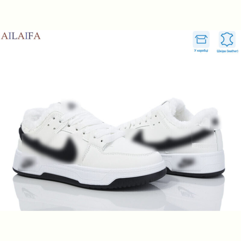Кроссовки Ailaifa CN061 white-black