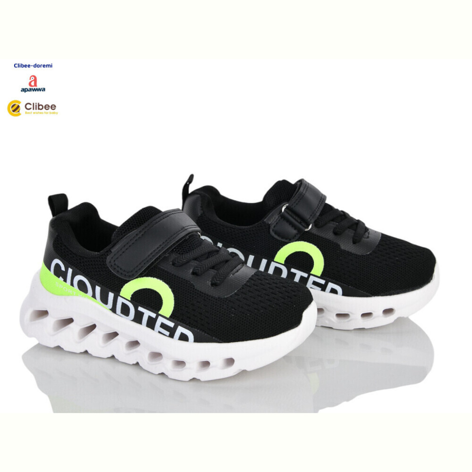 Кроссовки Clibee-Doremi LC3301 black-green