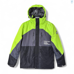 Куртка Audsa S24007-65 green-grey-black