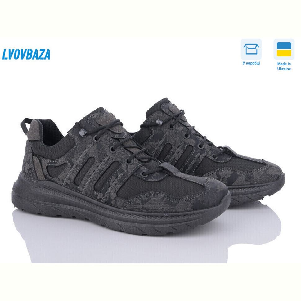 Кроссовки Lvovbaza Dago 23-03 чорний