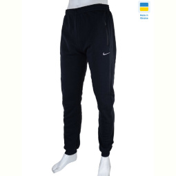 Спортивные брюки Obuvok 02 navy, флис (04172)