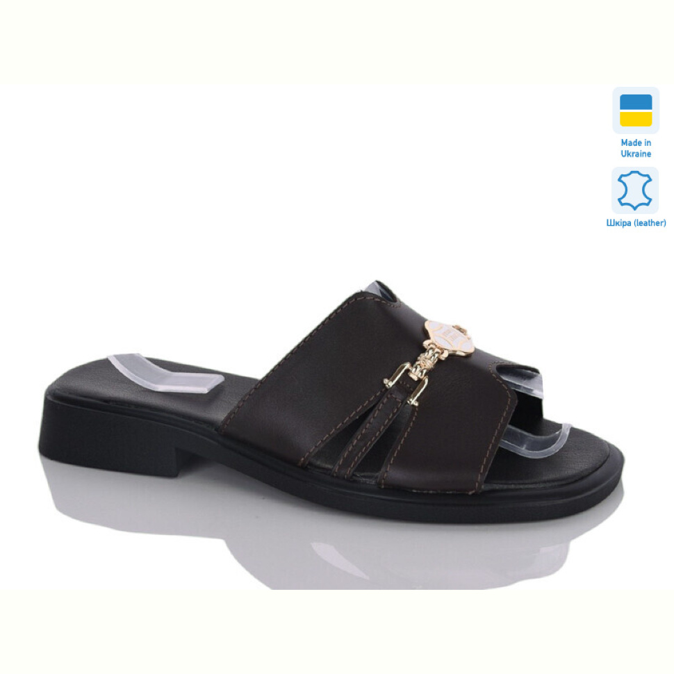 Шлепки Sali 557-5 корич.к.