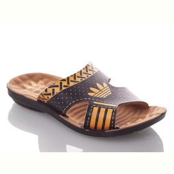 Шлепки DeMur BAdik-B-black-orange