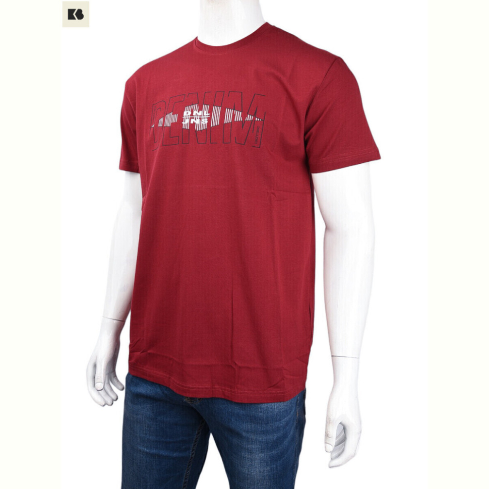 Футболка BIG 3707-0064-1 bordo