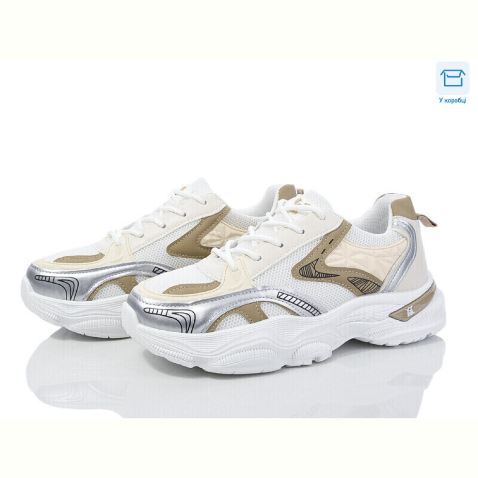 Кроссовки Синдикат взуття M4 white-khaki