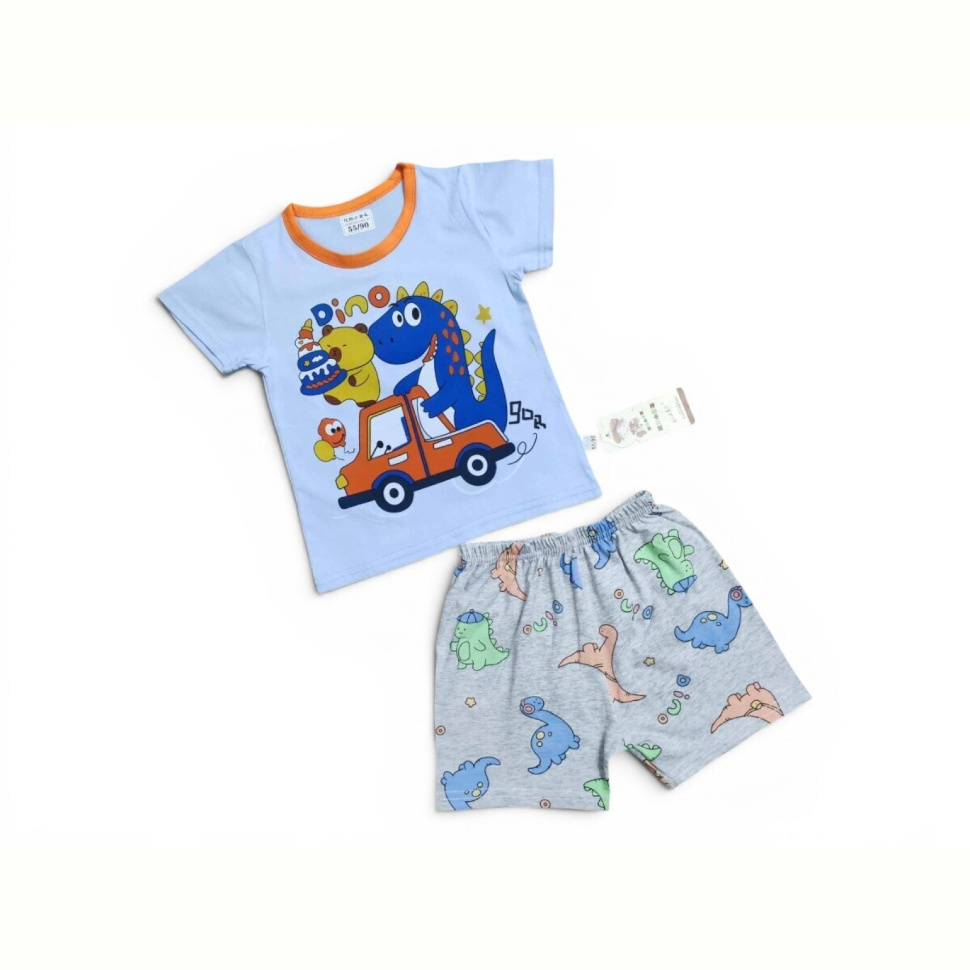 Костюм Kids-modnik 261920 комплект футболка-шорти блакитний