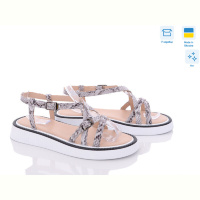 Босоножки G-Aira 465 сірий л. Под заказ